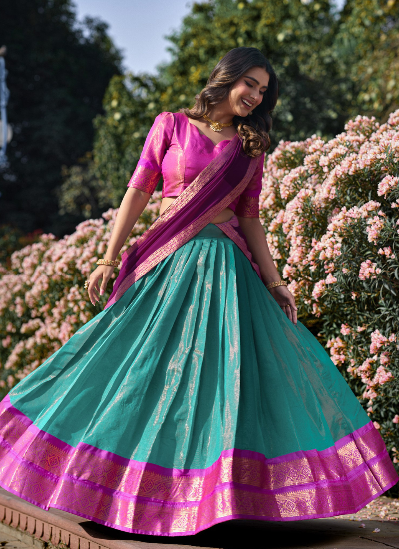 Kanchipuram Silk Lehenga Choli
