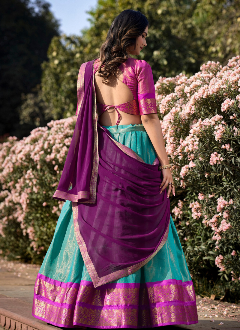 Kanchipuram Silk Lehenga Choli