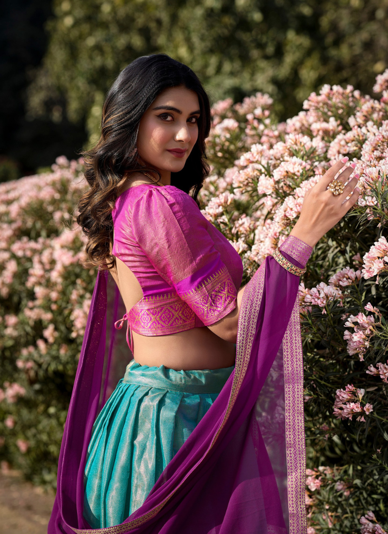 Kanchipuram Silk Lehenga Choli