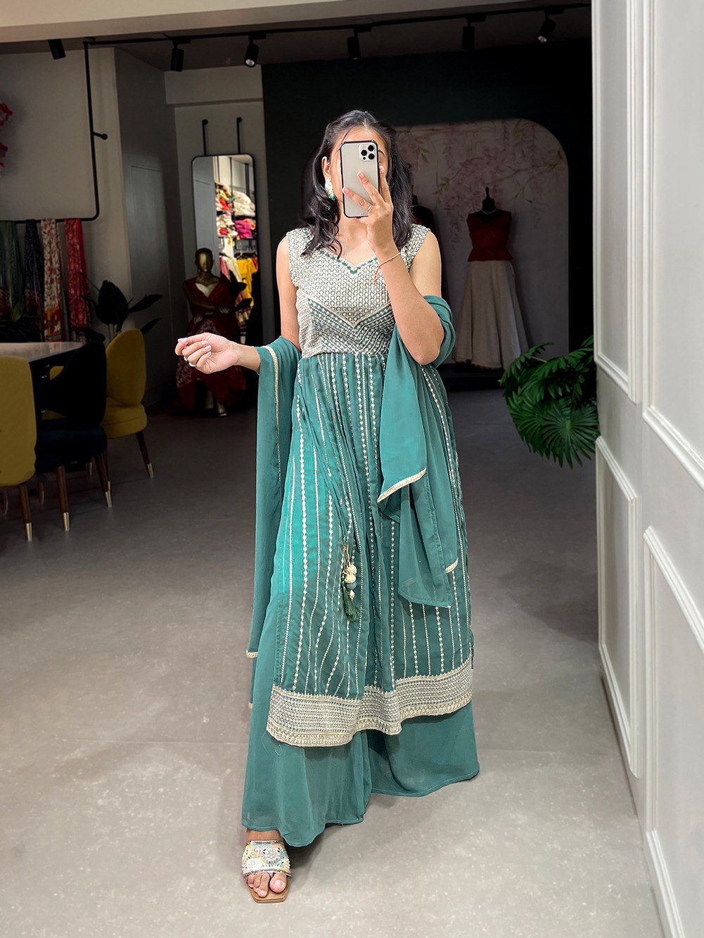 Plazo kurti set(Naira style)