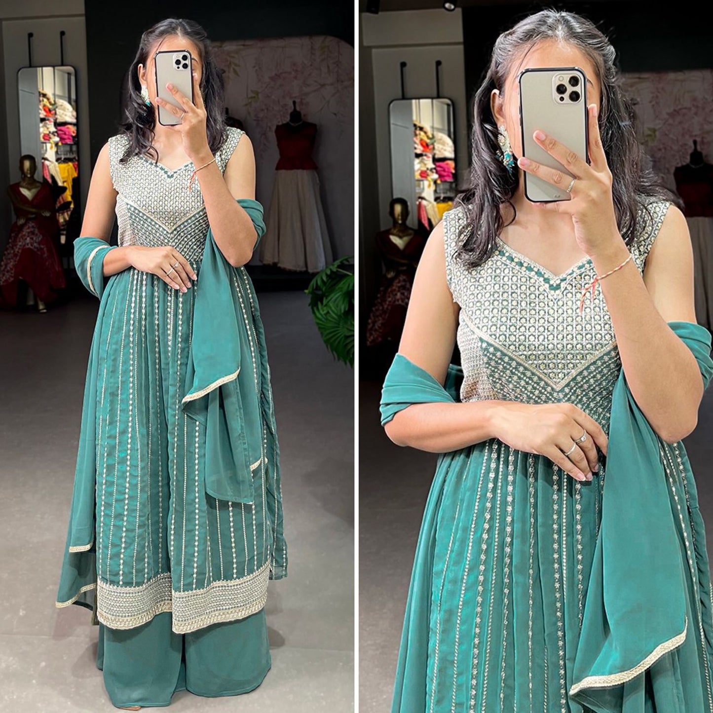 Plazo kurti set(Naira style)
