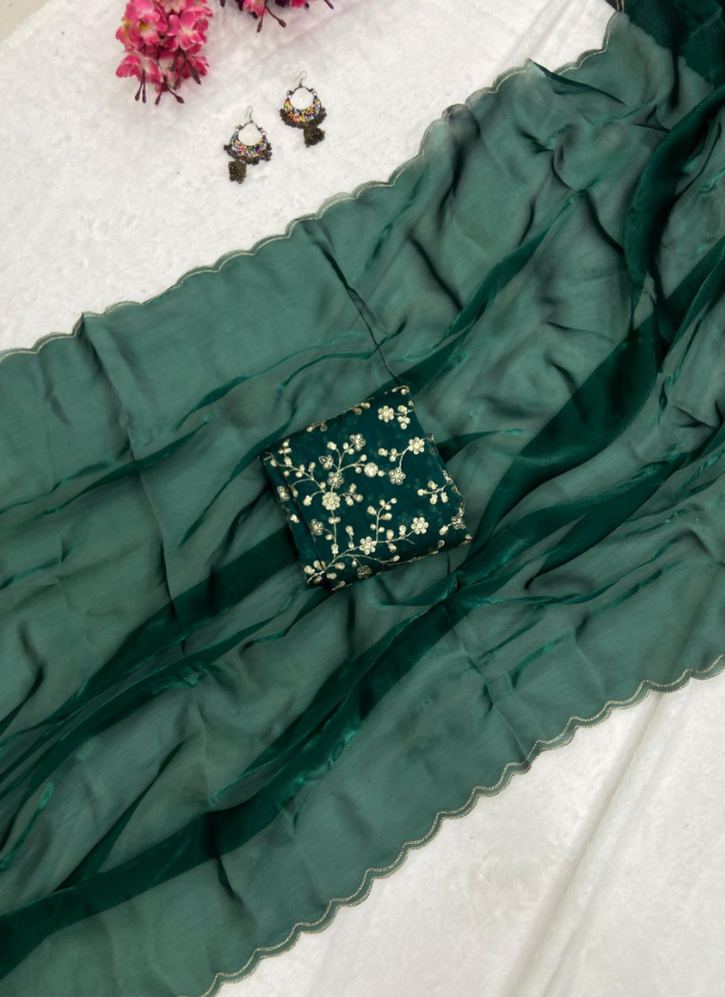 Soft jimmychoo Saree