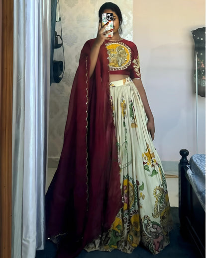 Trending Lehenga Choli With Dupatta