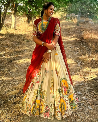 Trending Lehenga Choli With Dupatta