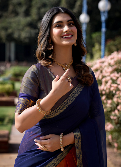 Kanchipuram Silk Lehenga Choli