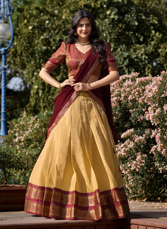 Kanchipuram Silk Lehenga Choli