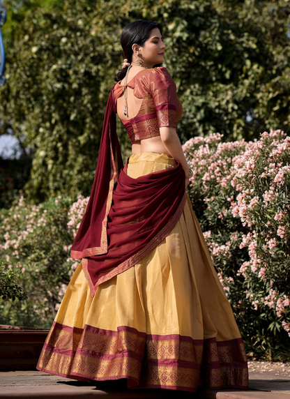 Kanchipuram Silk Lehenga Choli