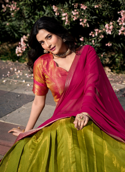 Kanchipuram Silk Lehenga Choli