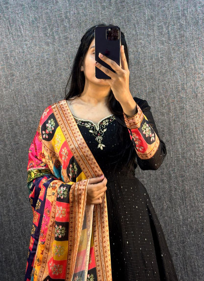 GOWN WITH DUPATTA