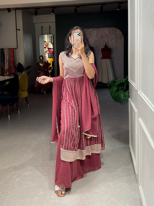 Plazo kurti set(Naira style)