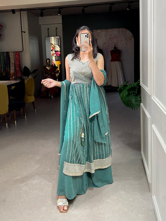 Plazo kurti set(Naira style)