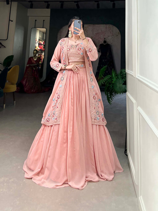 Indo-western Lehenga Choli