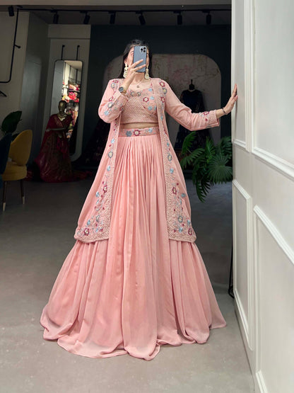 Indo-western Lehenga Choli