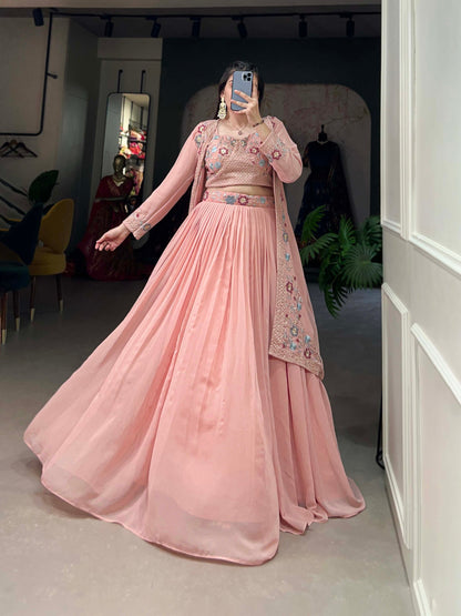 Indo-western Lehenga Choli